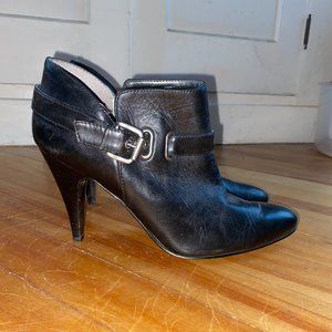 Black Heeled Booties